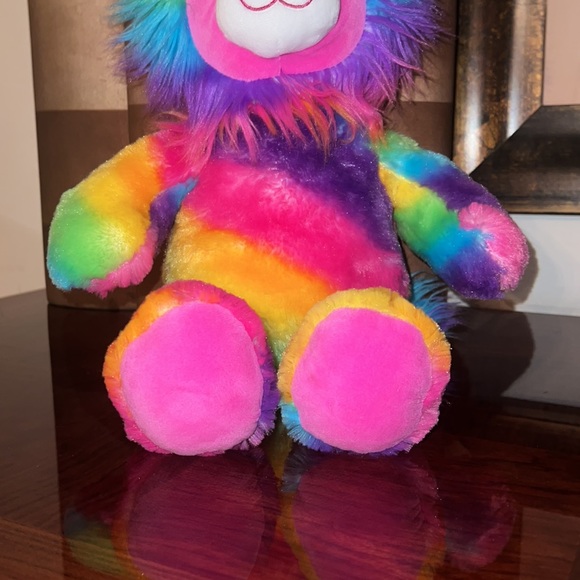 Build A Bear 🌈 2016 17” Color Craze Rainbow Lion **NWOT** - Picture 7 of 7